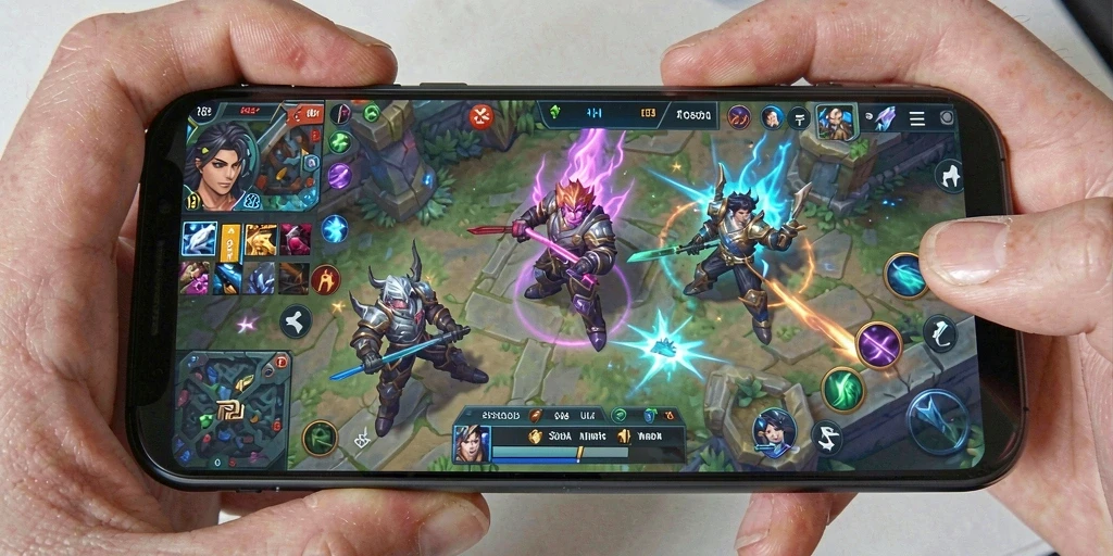 Tangkapan layar gameplay aktif <strong>180SLOT</strong> yang menunjukkan aksi seru di arena MOBA.