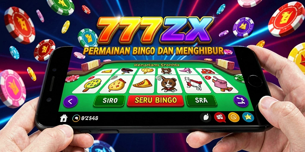 Tampilan gameplay Bingo yang menarik dan interaktif di 777ZX.
