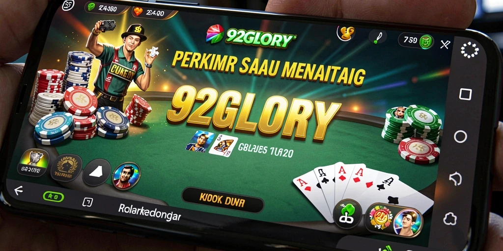 Tampilan screenshot gameplay Poker yang menegangkan.