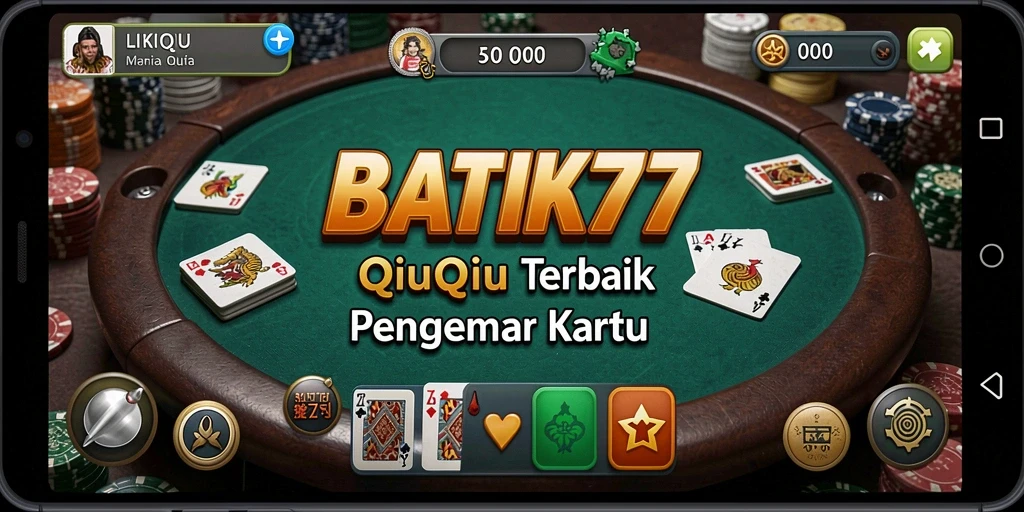 Screenshot gameplay BATIK77 yang menunjukkan keseruan permainan QiuQiu.