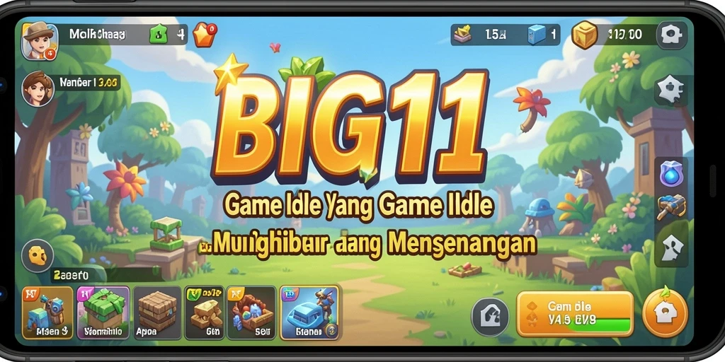 Tampilan utama gameplay <strong>BIG11</strong> yang menarik dan penuh warna.