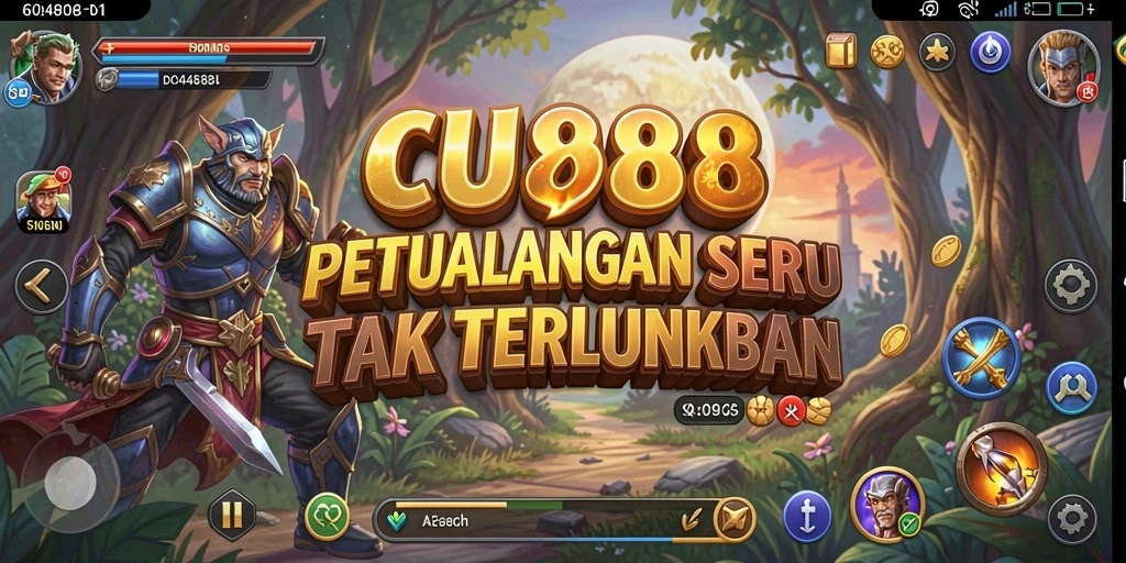 Tangkapan layar menunjukkan aksi seru dalam permainan petualangan.