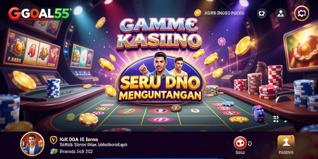 Tampilan menarik dan gameplay seru di GOAL55.