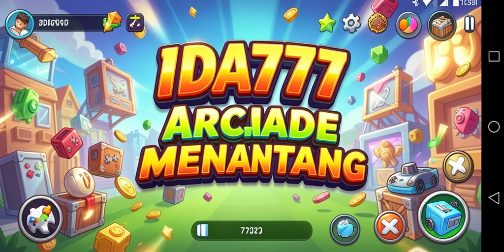 Tampilan gameplay seru dengan karakter menarik dari IDA777.