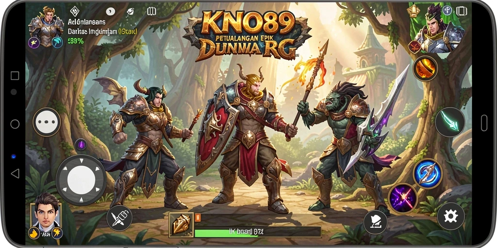 Gameplay KNO89 yang menakjubkan dalam dunia RPG.
