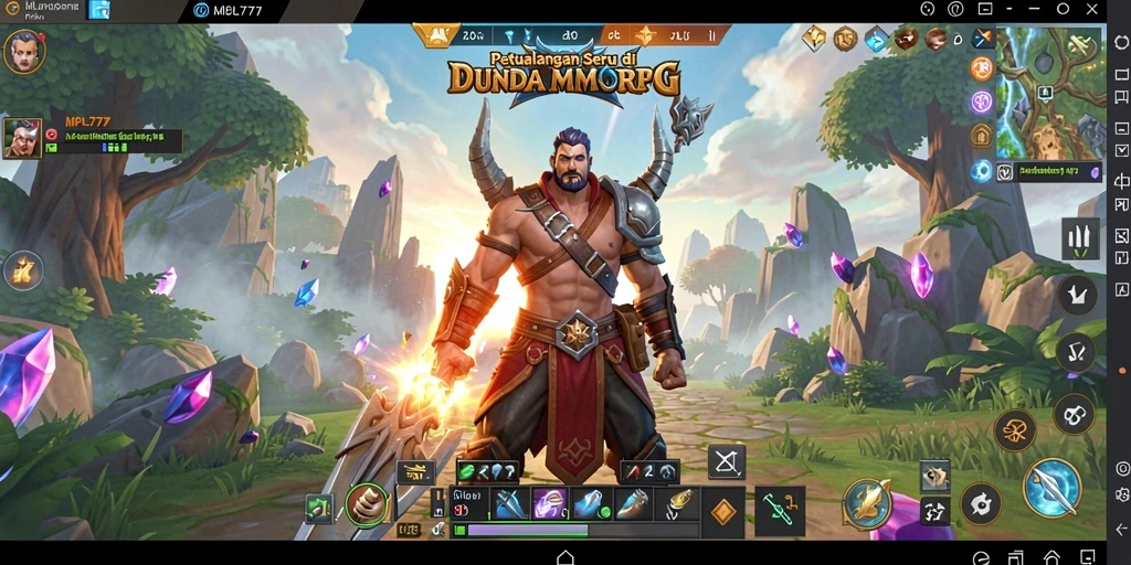 Tampilan gameplay <strong>MPL777</strong> yang memukau dan interaksi pemain yang dinamis.