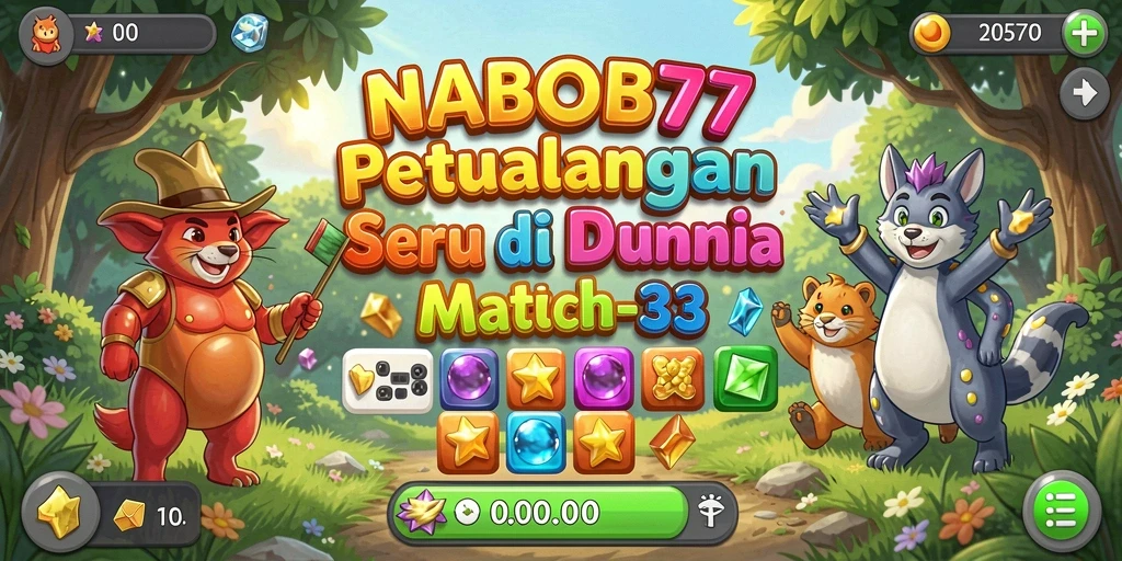 Gameplay seru NABOB77 dengan warna-warni yang menarik.