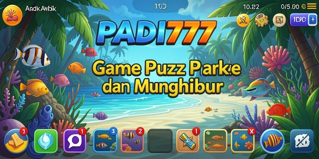 Gameplay menarik PADI777 dengan tantangan Puzzle yang seru.