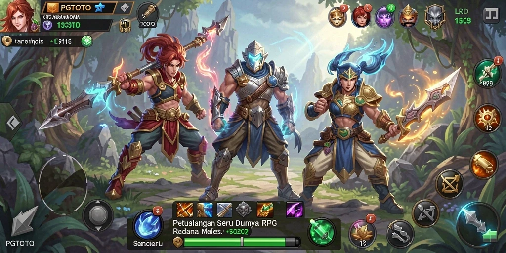Gameplay PGTOTO yang memukau dalam dunia RPG.