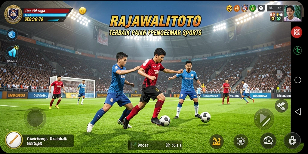 Tampilan gameplay menarik dari RAJAWALITOTO di lapangan.