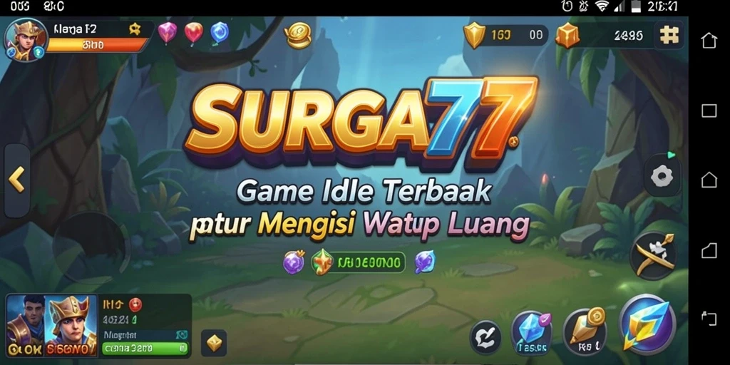 Tampilan gameplay SURGA77 yang seru dan interaktif.